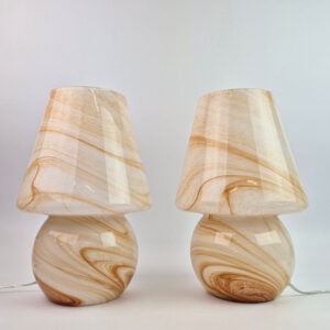 Murano-style glass table lamps
