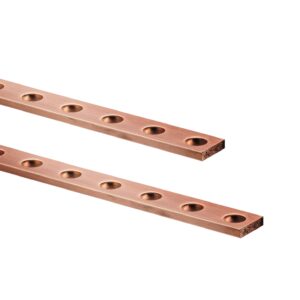 Gewiss flat electrolytic copper busbars, designed for electrical distribution systems