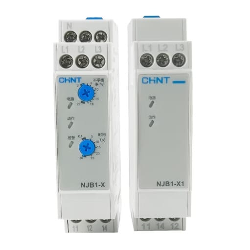 CHINT NJB1-X and NJB1-X1 Three-Phase Voltage Monitoring Relays