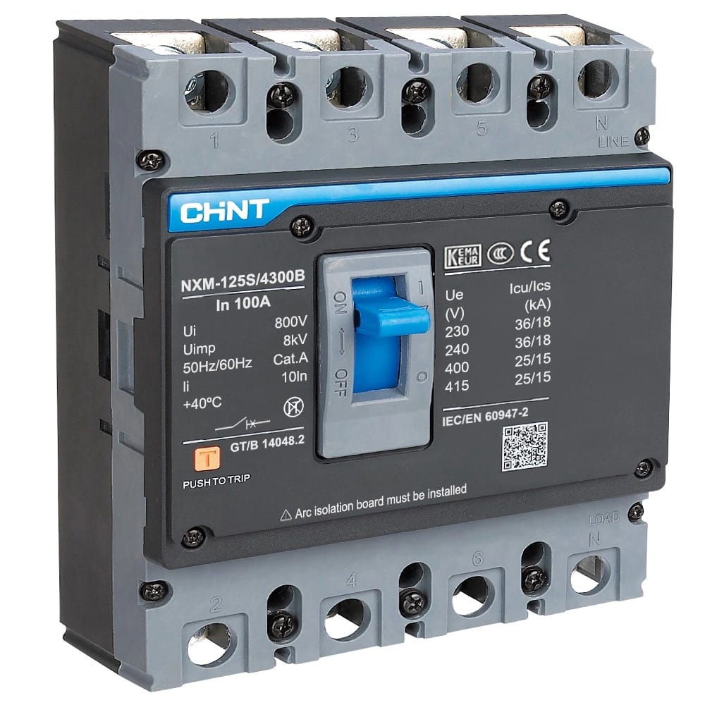 Chint NXM-125S/4300B Moulded Case Circuit Breaker (MCCB) in Kenya