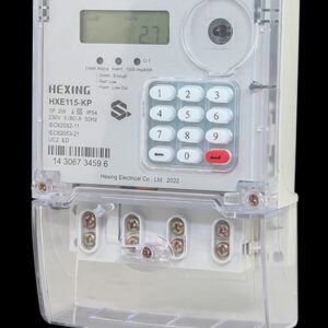 Hexing HXE115-KP Single Phase Prepaid Electricity Meter