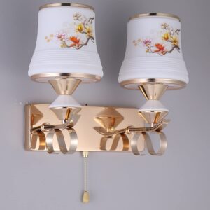 BGNSFGFNFG Modern 2-Head Pull Chain Wall Sconce in Kenya