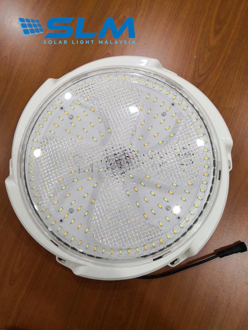 Solar Indoor Ceiling Light from SLM in Kenya