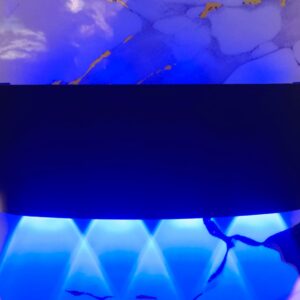 LED wall washer light