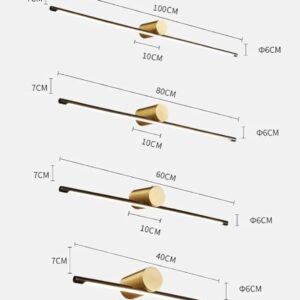 Modern LED wall sconce