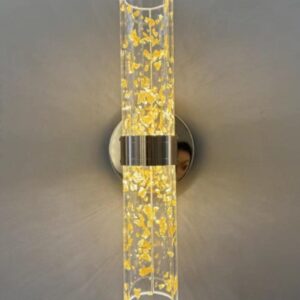 Modern cylindrical wall sconce